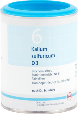 BIOCHEMIE DHU 6 Kalium sulfuricum D 3 Tabletten