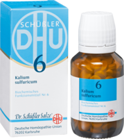 BIOCHEMIE DHU 6 Kalium sulfuricum D 12 Tabletten