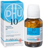 BIOCHEMIE DHU 10 Natrium sulfuricum D 6 Tabletten