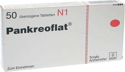 PANKREOFLAT überzogene Tabletten