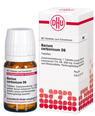 BARIUM CARBONICUM D 6 Tabletten