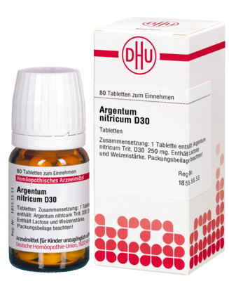 ARGENTUM NITRICUM D 30 Tabletten