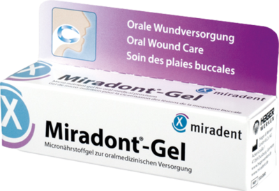 MIRADONT-Gel Micronährmittel z.lokalen Anwendung