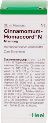 CINNAMOMUM HOMACCORD N Tropfen