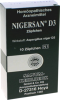 NIGERSAN D 3 Zäpfchen