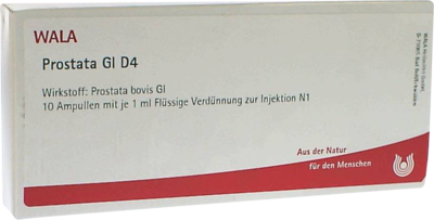 PROSTATA GL D 4 Ampullen