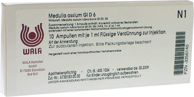 MEDULLA OSSIUM GL D 6 Ampullen