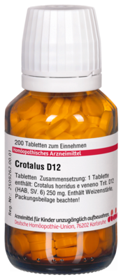 CROTALUS D 12 Tabletten