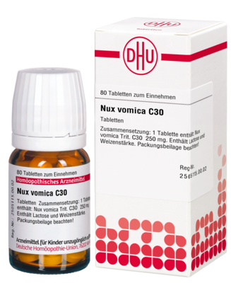 NUX VOMICA C 30 Tabletten