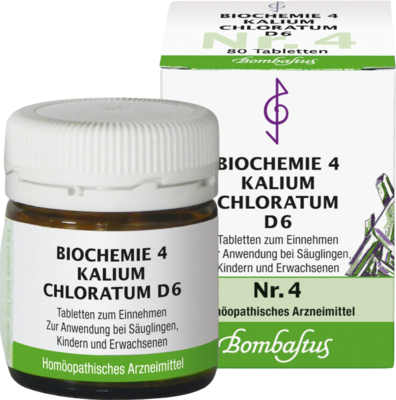 BIOCHEMIE 4 Kalium chloratum D 6 Tabletten