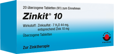 ZINKIT 10 überzogene Tabletten