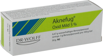 AKNEFUG oxid mild 5% Gel