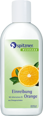 SPITZNER Massage Einreibung Orange
