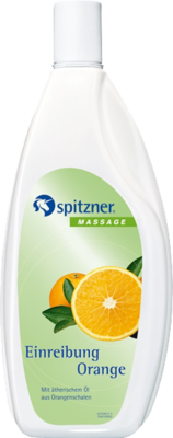 SPITZNER Massage Einreibung Orange