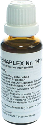 REGENAPLEX Nr.141 a Tropfen zum Einnehmen