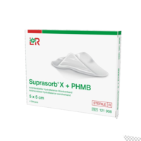 SUPRASORB X+PHMB HydroBalance Wundverb.5x5 cm