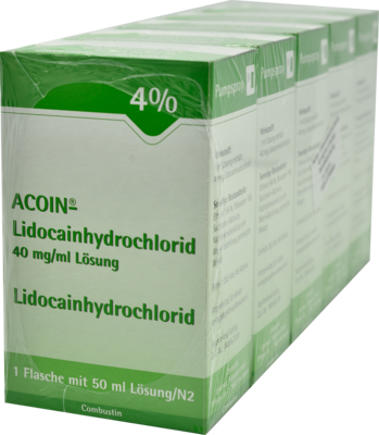 ACOIN-Lidocainhydrochlorid 40 mg/ml Lösung