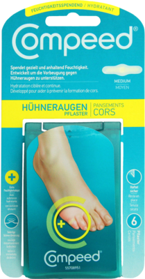 COMPEED Hühneraugen Pflaster feuchtigkeitsspendend