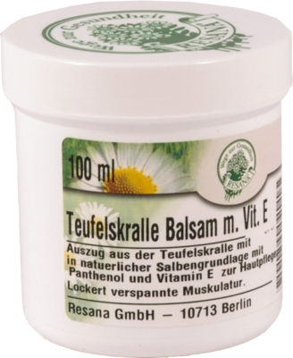 TEUFELSKRALLE BALSAM mit Vitamin E