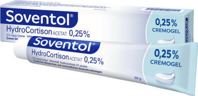 SOVENTOL Hydrocortisonacetat 0,25% Creme