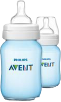 AVENT Klassik+ Flasche 260 ml 2er Pack blau