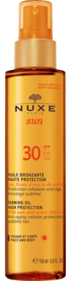 NUXE Sun Huile Bronzante Visage & Corps LSF 30