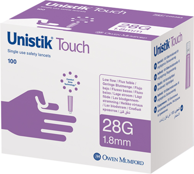 UNISTIK Touch 28 G Sicherheitslanzetten