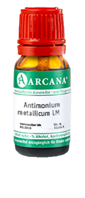 ANTIMONIUM METALLICUM LM 8 Dilution