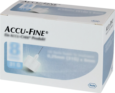 ACCU FINE sterile Nadeln f.Insulinpens 8 mm 31 G