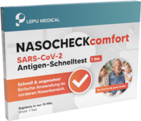 LEPU NASOCHECKcomfort SARS-CoV-2 Ag Selbsttest Na.