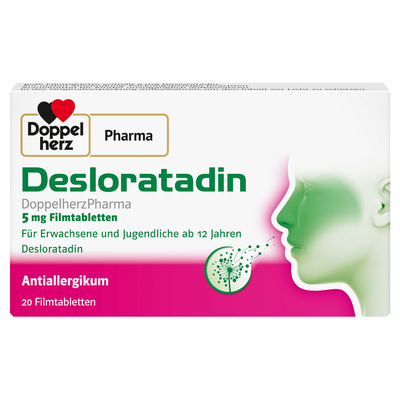 DESLORATADIN DoppelherzPharma 5 mg Filmtabletten